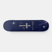 Johannes 3:16 Bijbelvers Persoonlijk Skateboard (Horizontaal)