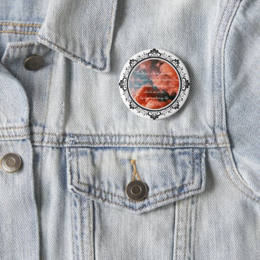Johannes 3:16 Button (In situ)