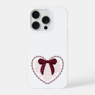 Johannes 3:16 - Christelijke Valentijnskaart iPhone 15 Pro Case
