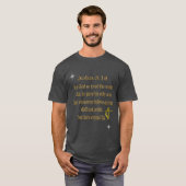 Johannes 3:16 christen t-shirt (Voorkant volledig)