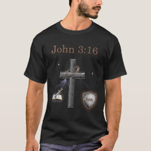 Johannes 3:16 christen t-shirt