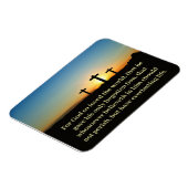 JOHANNES 3:16 Drie kruisen Bijbelvers Magneet (Linkerzijde)