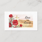 Johannes 3:16 Gebed Kaart Visitekaartje (Achterkant)