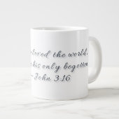 Johannes 3:16, Geschenk Specialty Mok (Voorkant rechts)