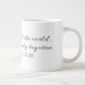 Johannes 3:16, Geschenk Specialty Mok (Rechts)