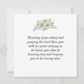 Johannes 3:16 God heeft de wereld zo liefgehad Bij (Achterkant)