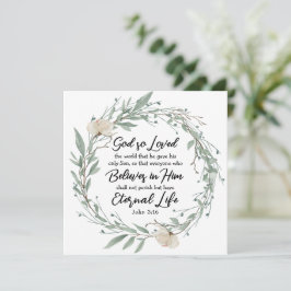 Johannes 3:16 God heeft de wereld zo liefgehad Bij