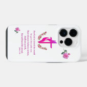 Johannes 3:16 iPhone hoesje (Achterkant horizontaal)