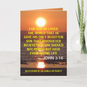 JOHANNES 3 16 KAART