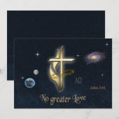 Johannes 3:16 kaart (Voorkant / Achterkant)