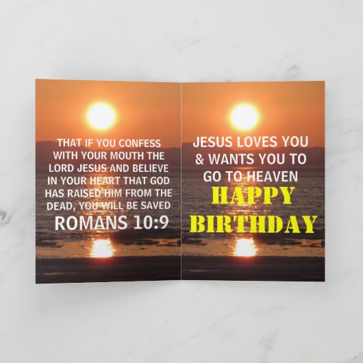 JOHANNES 3 16 KAART (Binnen)