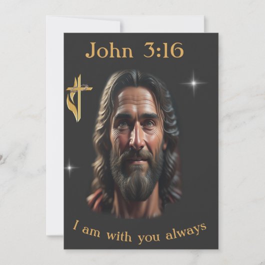 Johannes 3:16 kaart (Voorkant)
