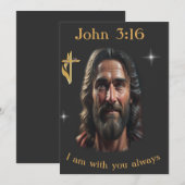 Johannes 3:16 kaart (Voorkant / Achterkant)