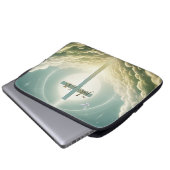 Johannes 3:16 laptop sleeve (Voorkant onderkant)