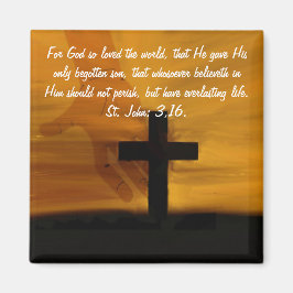 Johannes 3,16. Magneet