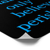 Johannes 3:16 met Jezus aan het kruis Poster (Hoek)