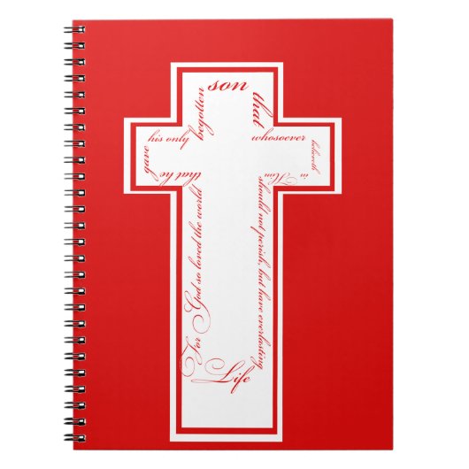 Johannes 3:16 notitieboek (Voorkant)