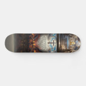 Johannes 3:16 persoonlijk skateboard (Horizontaal)