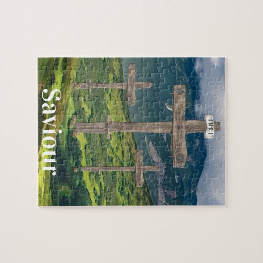 Johannes 3:16 Redder Legpuzzel (Horizontaal)