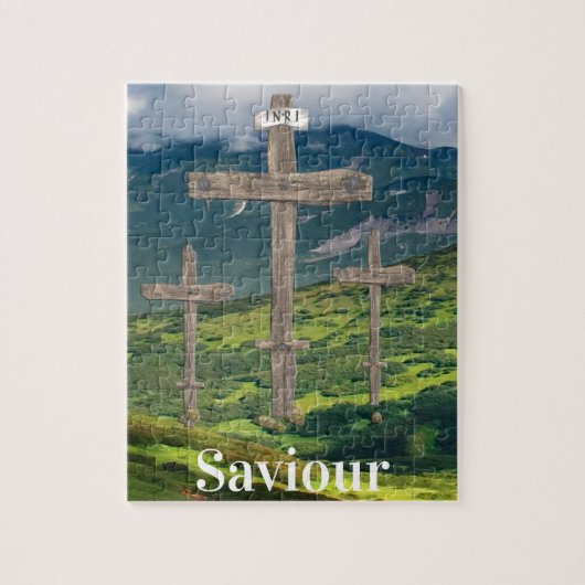 Johannes 3:16 Redder Legpuzzel (Verticaal)