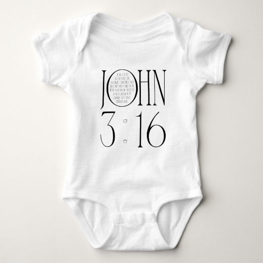 Johannes 3:16 romper (Voorkant)