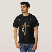 Johannes 3:16 t-shirt (Voorkant volledig)