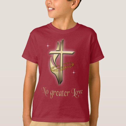 Johannes 3:16 t-shirt (Voorkant)