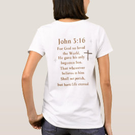 Johannes 3:16 t-shirt