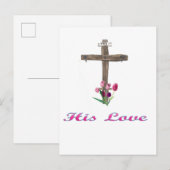 Johannes 3:16 Uitnodiging Briefkaart (Voorkant / Achterkant)