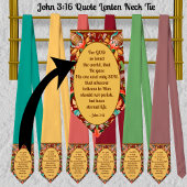 Johannes 3:16 Veertigdagentijd Stropdas