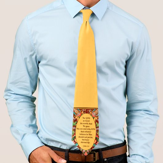 Johannes 3:16 Veertigdagentijd Stropdas