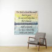 Johannes 3:16 wandkleed (In situ)