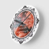 Johannes 3:16 Wandklok (Hoek)