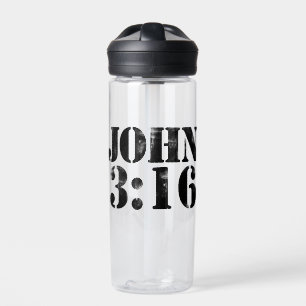 Johannes 3:16 waterfles