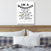 Johannes 3:16 Wie ook Canvas Afdruk (Insitu (Slaapkamer))