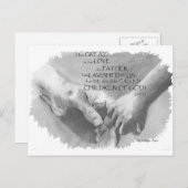 Johannes 3:1 Briefkaart (Voorkant / Achterkant)