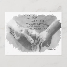 Johannes 3:1 Briefkaart