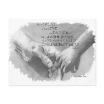 Johannes 3:1 Briefkaart