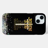 Johannes 3.6 Bijbelvers Case-Mate iPhone Case (Achterkant (horizontaal))