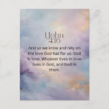 Johannes 4:16 Bijbelvers over het ontwerp van de W