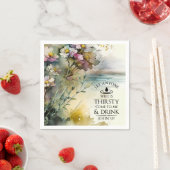 Johannes 7:37 Wie dorst heeft, laat die tot Mij ko Servet (Insitu)