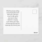 Johannes 8:32 De Waarheid zal u de VRIJE Bijbel Ve Briefkaart (Achterkant)