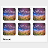 Johannes 8:36 Christelijke Bijbelgeschrift Sticker (Vel)