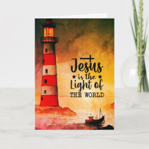Johannes 8 Jezus is het licht van de vuurtoren van