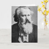 Johannes Brahms, 1879 Kaart (Gele Bloem)