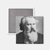 Johannes Brahms (1879) Magneet (Voorkant / Achterkant)
