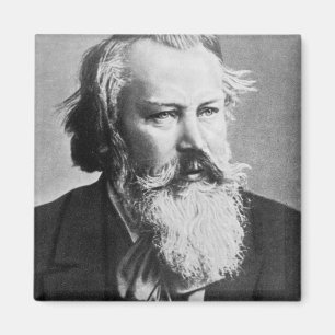 Johannes Brahms (1879) Magneet