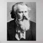Johannes Brahms (1879) Poster (Voorkant)