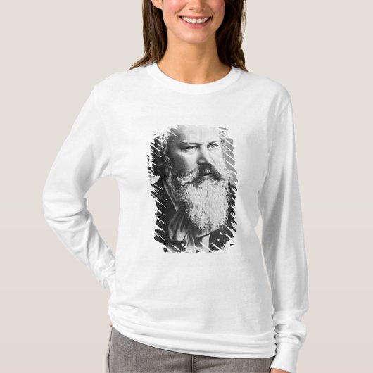Johannes Brahms (1879) T-shirt (Voorkant)