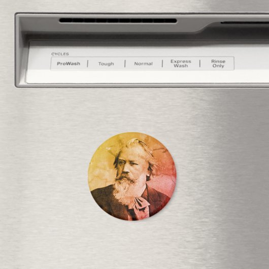 Johannes Brahms (1889) Magnet (Insitu (Vaatwasser))